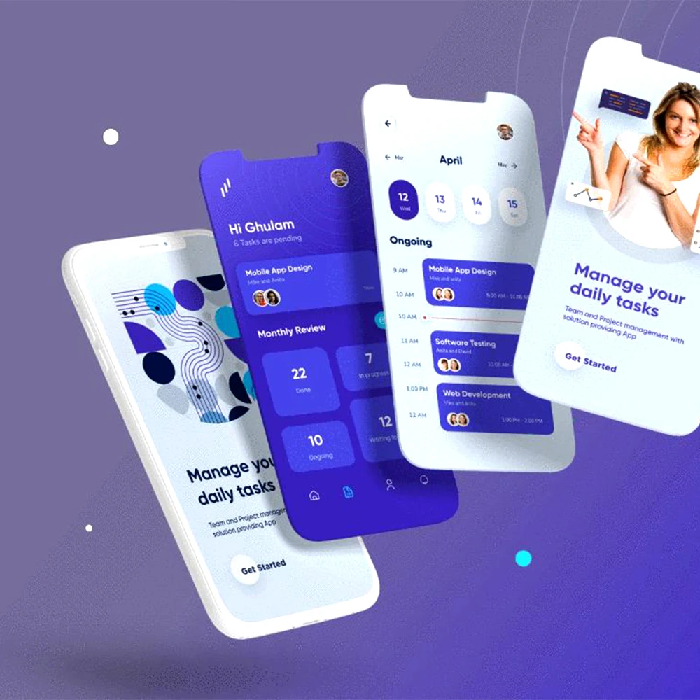 Mobile app development service preview